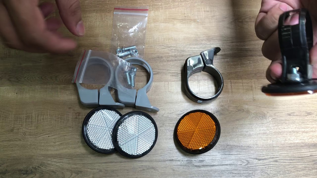 Mắt mèo phản quang gắn phuộc trước xe máy cực đẹp