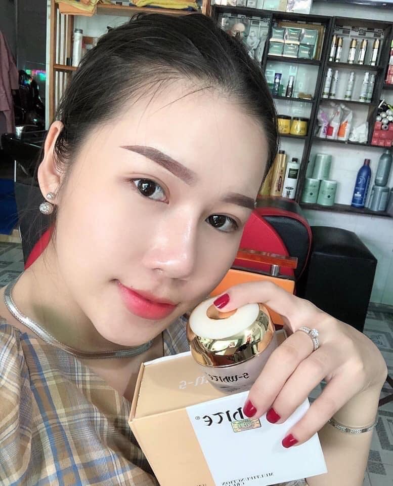 [HCM]Kem Face Đa Chức Năng Và Serum Swhite