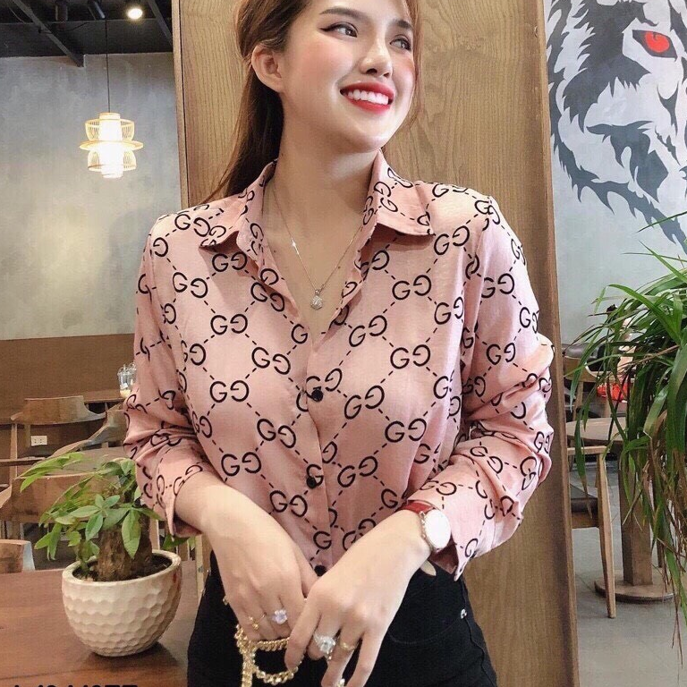 Áo Sơ Mi Lụa Nữ - Áo Sơ Mi Nữ Cao Cấp Thời Trang Cá Tính ASU1