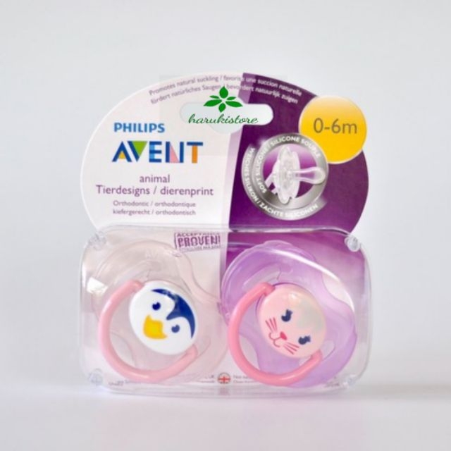 [HCM]Ty ngậm Philips Avent cho bé từ 0 - 6 tháng tuổi