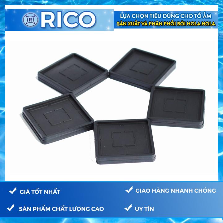 Bộ 5 miếng đế lót ly vuông Rico