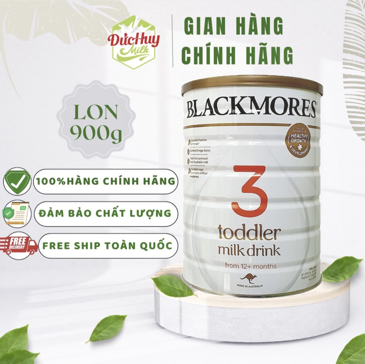 Sữa bột blackmores số 3 nội địa úc 900g