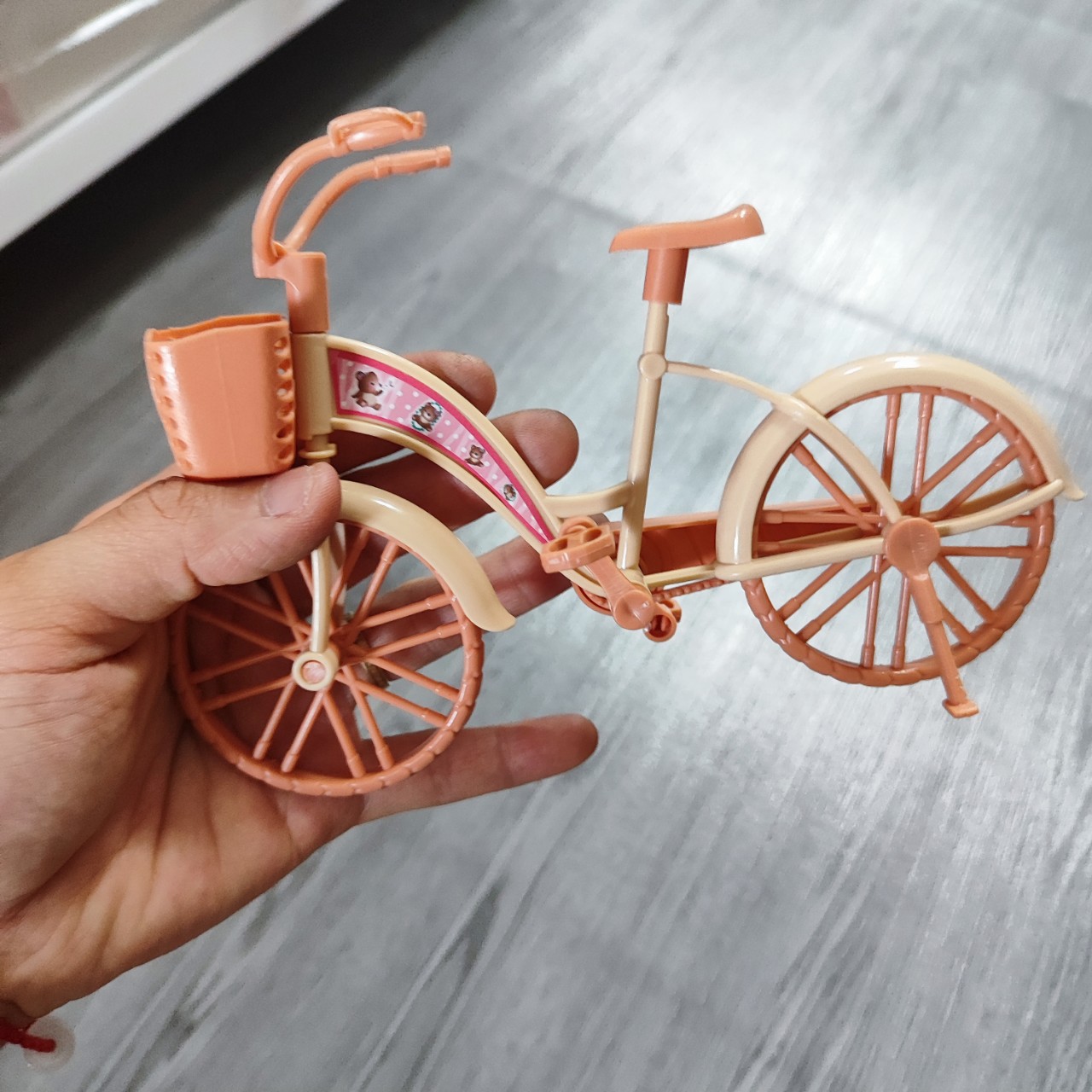 Đồ chơi búp bê - xe đạp cho búp bê barbie size 30cm