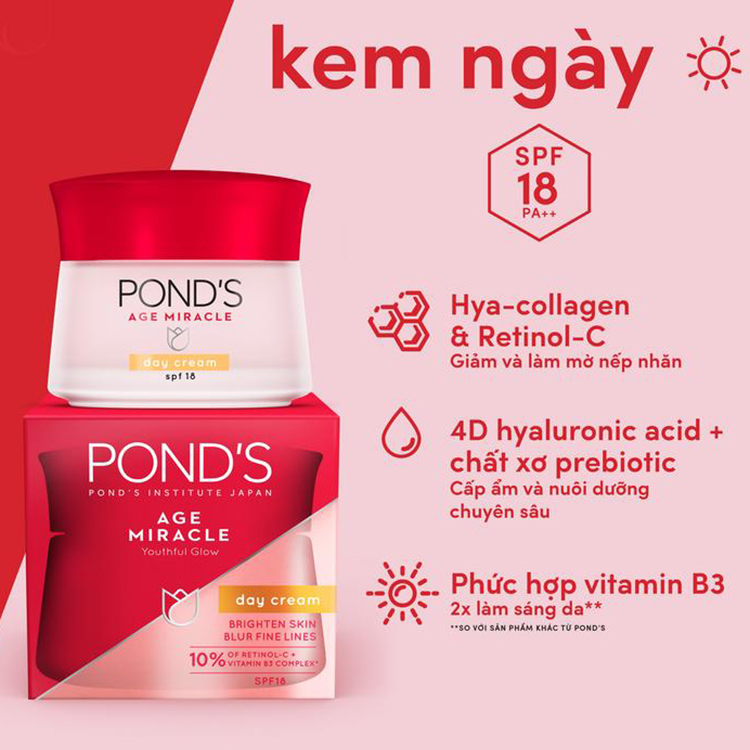 Kem Pond's chống lão hóa Thái Lan