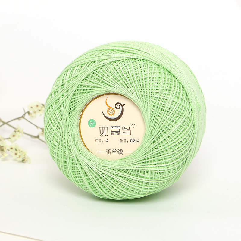Sợi cotton Ruyi 0.8mm 33k/ cuộn 50g