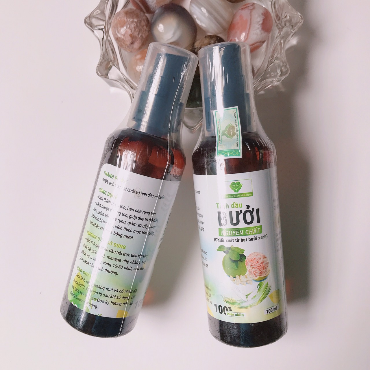 Tinh Dầu Bưởi Nguyên Chất Mẹ Ken [100ml]