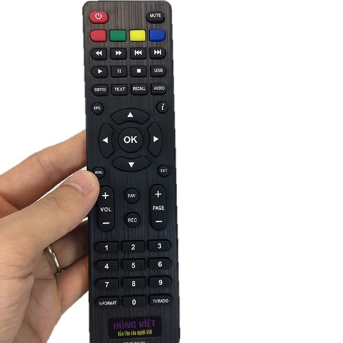 Điều khiển, Remote đầu DVB T2 Hùng Việt
