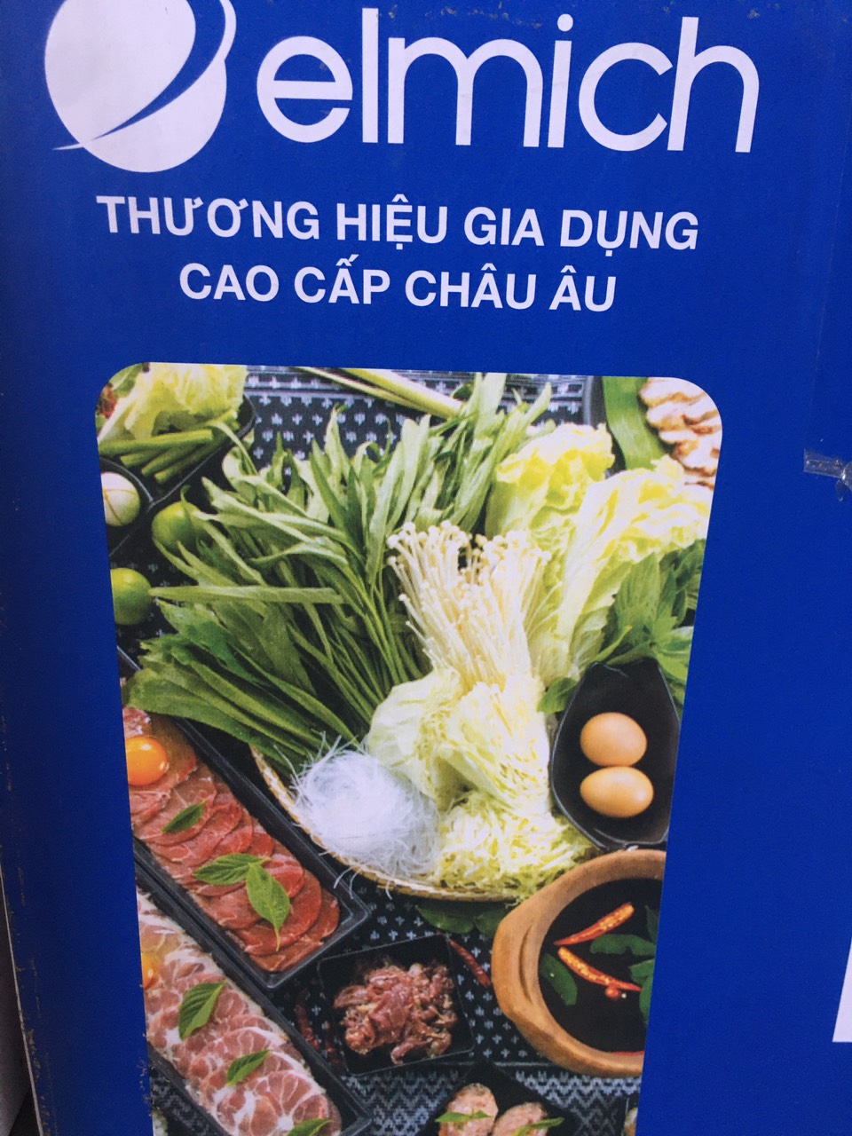 NỒI LẪU ĐIỆN  ELMICH ;  moden ; EL - 3566 ( CÓ GIÁ HẤP )