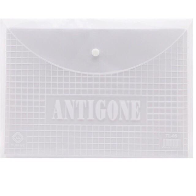 1 Cái Bìa nút (túi cúc) A4 độ dày trung