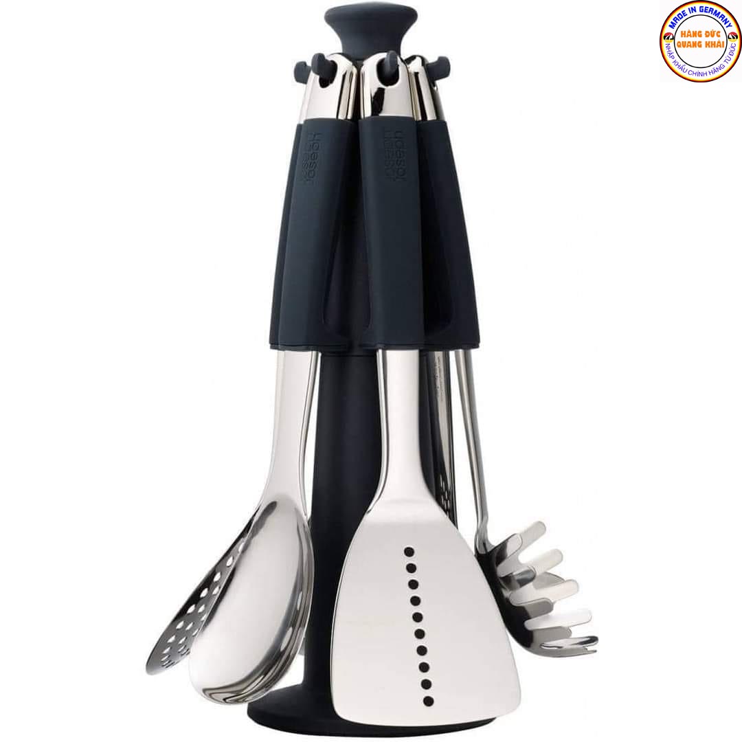 Bộ dụng cụ nấu ăn inox joseph joseph 7 món elevate steel