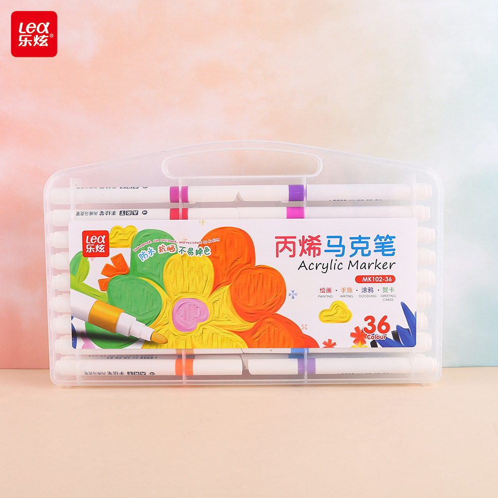 HỘP BÚT MÀU ACRYLIC 24 CÂY