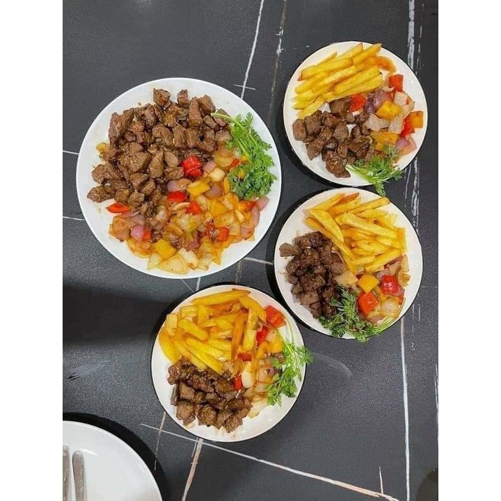 Set bò lúc lắc 400gr ( giao Hoả tốc Tphcm)