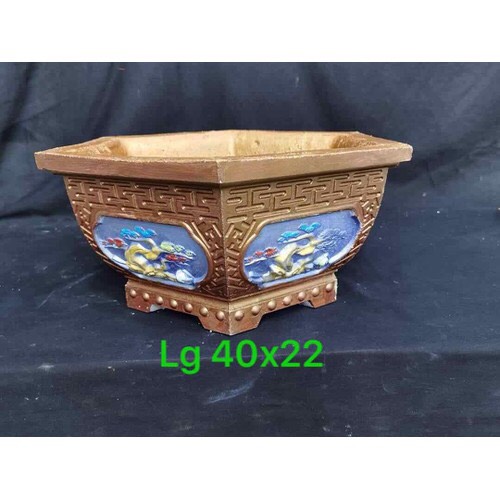 Khuôn Chậu Lục Giác 40 ( Sen)