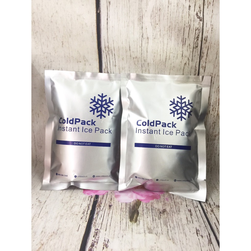 Túi đá khô tráng bạc diệt khuẩn ColdPack 300 gram