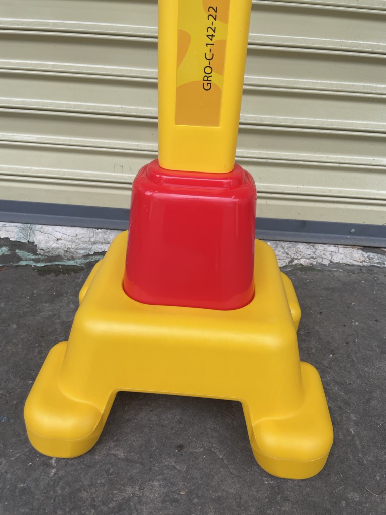 Bộ khung thành bóng rổ Grow 2in1 cho bé