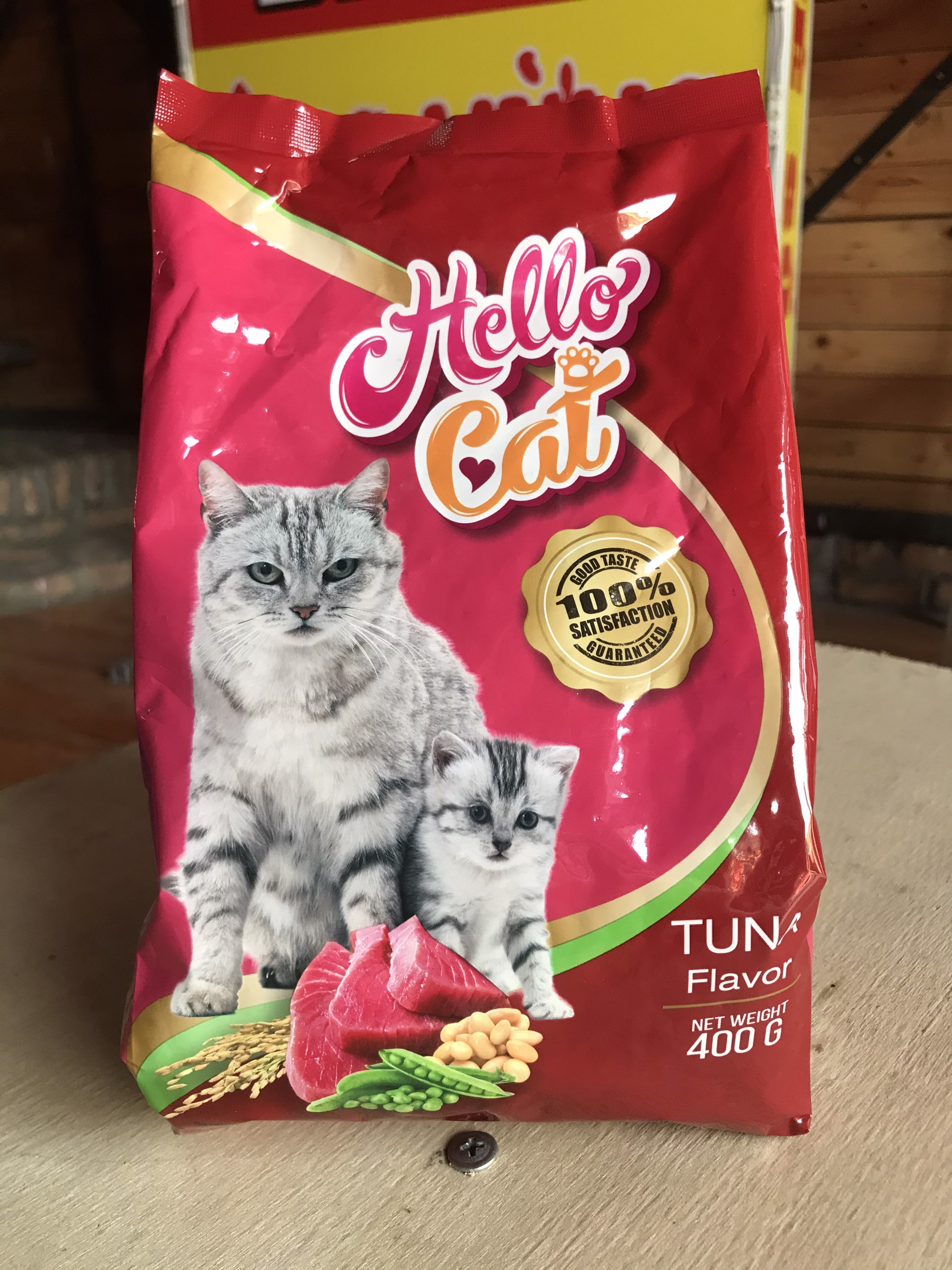 Thức ăn cho mèo Hello Cat - Tuna Flavor 400g - Thức ăn hạt cho mèo