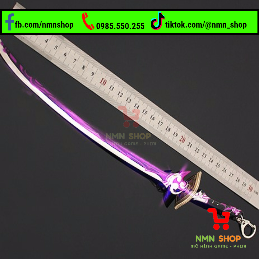 Mô hình game Genshin Impact - Ki.ếm Lôi Thần (Raiden Shogun) 30cm