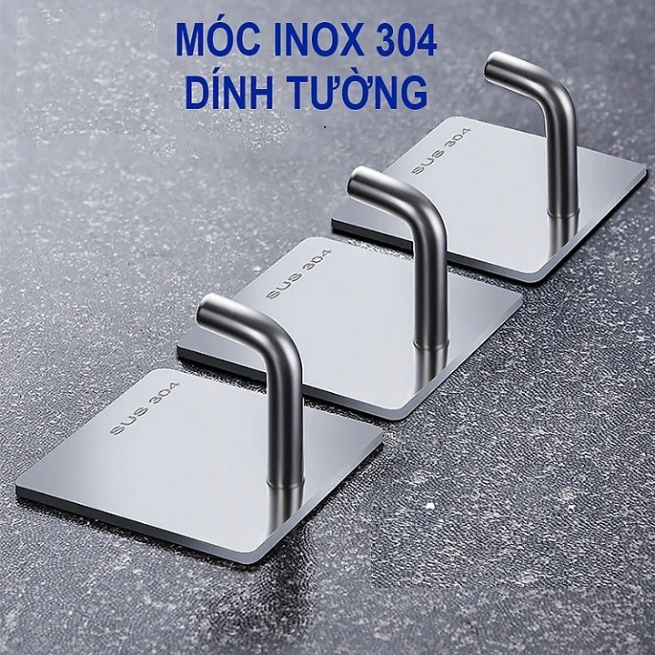 Móc Treo Tường Inox 304,Treo Đồ Đa Năng, TreoThớt Siêu Chắc Chắn