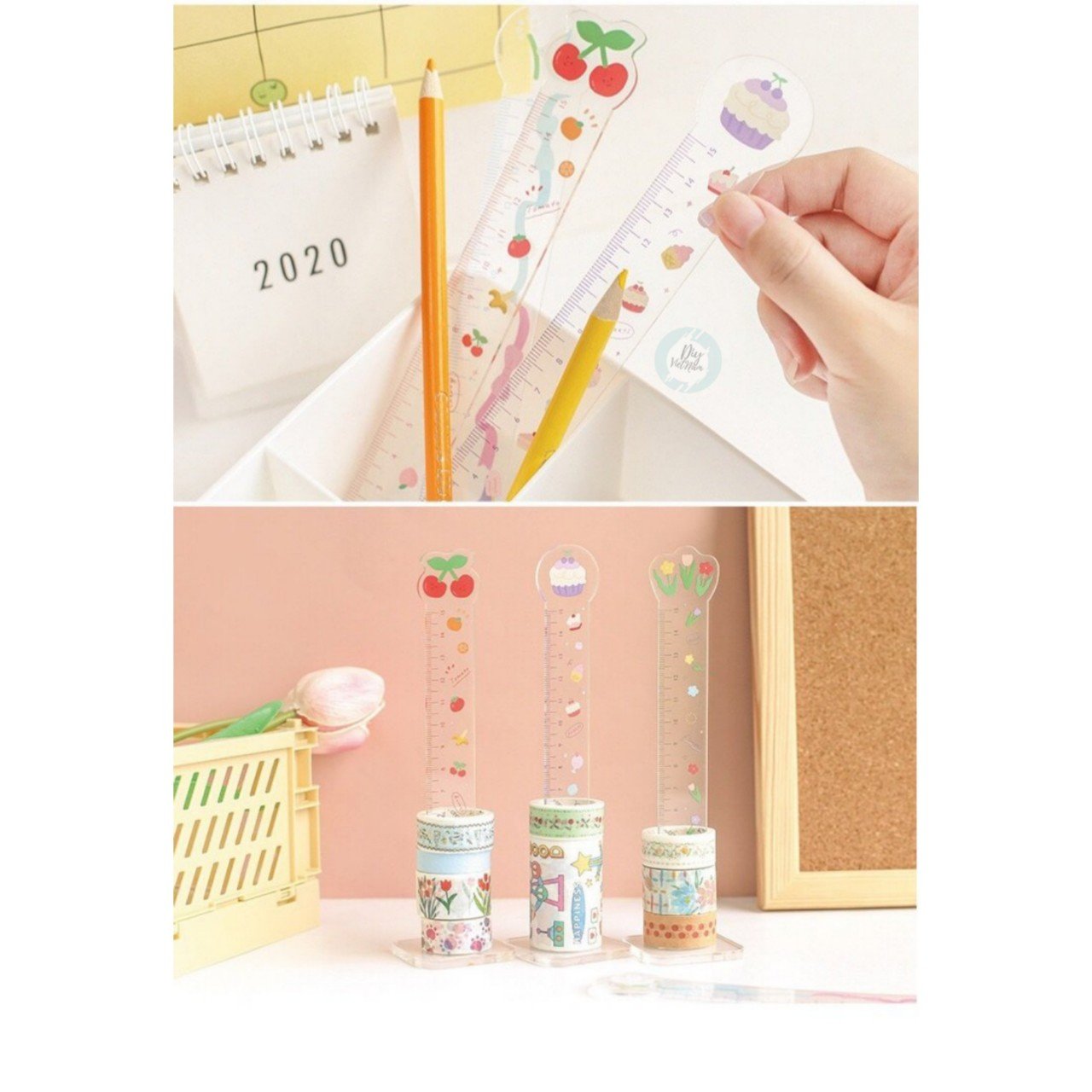 [HCM]THƯỚC NHỰA CỨNG 15CM