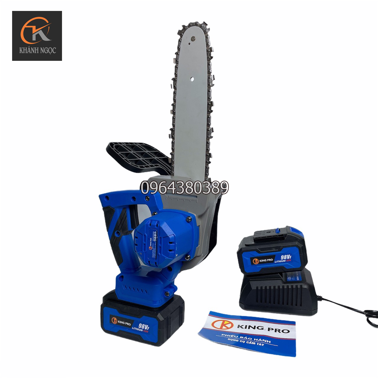 Máy Cưa Xích Chạy Pin KINGPRO 98VF Cỡ Lớn [CHÍNH HÃNG]