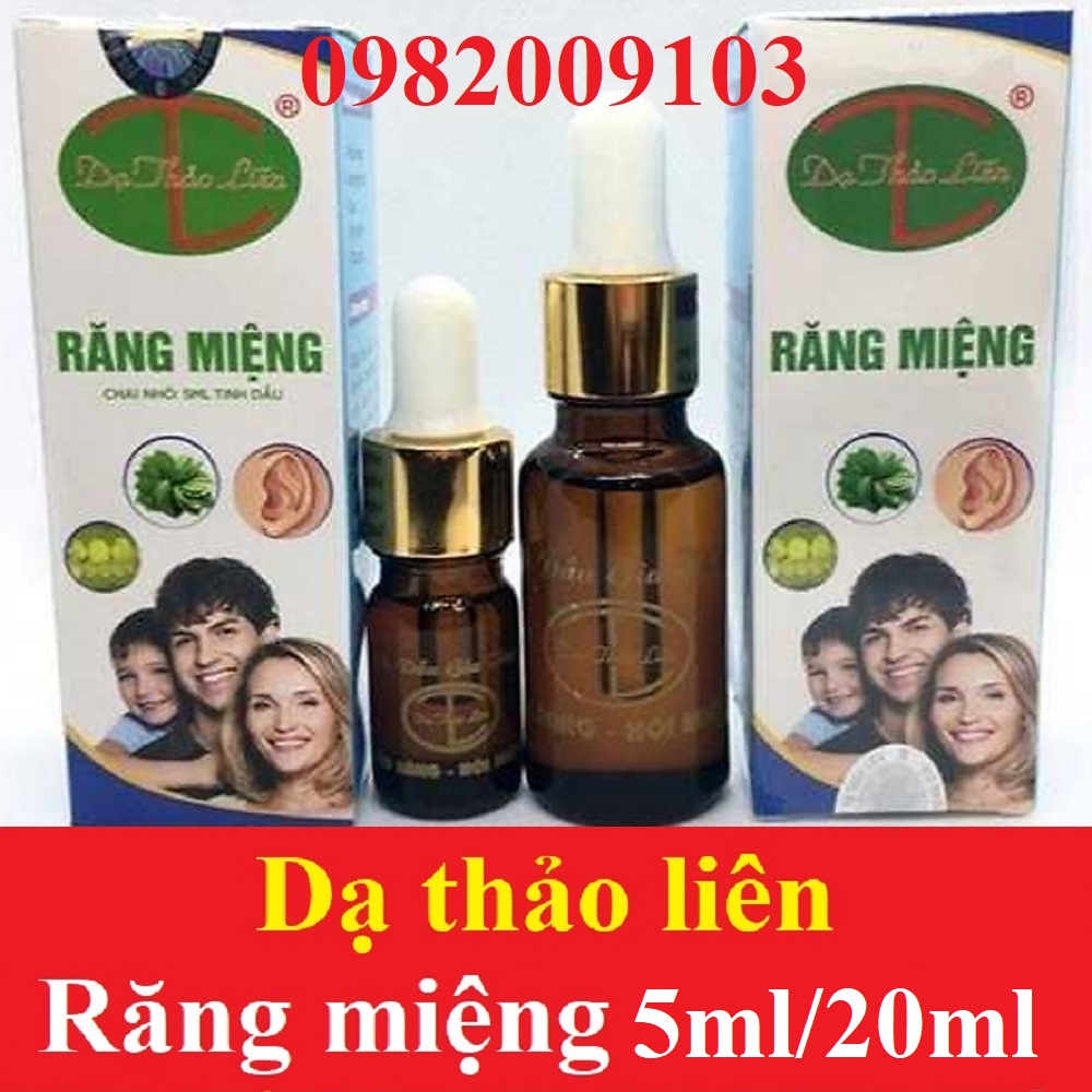 Tinh dầu Răng miệng Dạ Thảo Liên lọ nhỏ 5ml