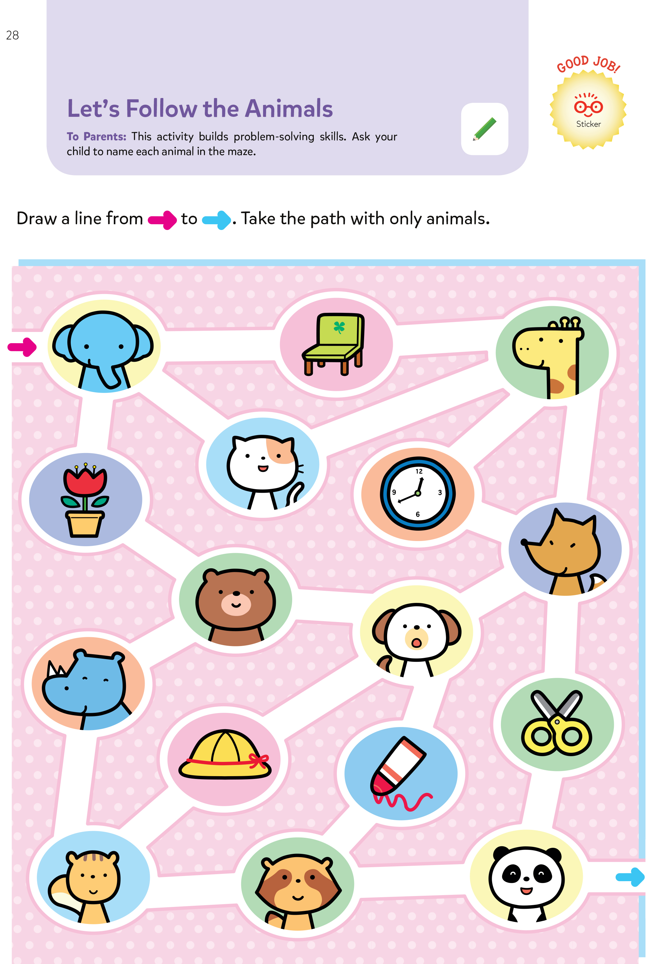 Sách - DTPbooks - Play Smart School Skills 4+