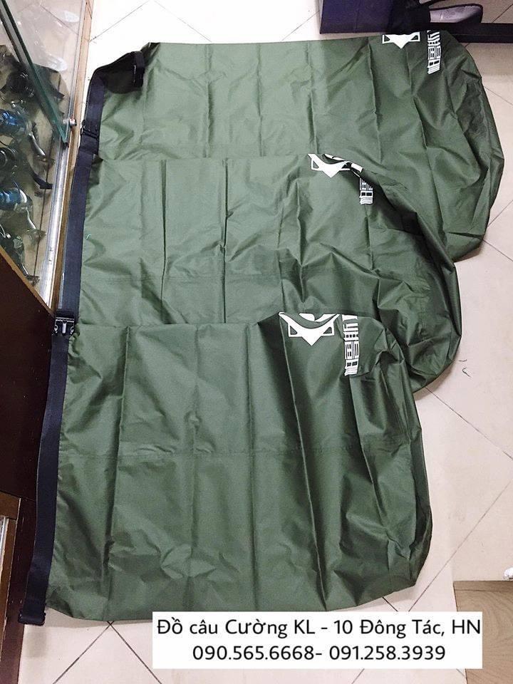 Túi đựng cá mềm màu rêu