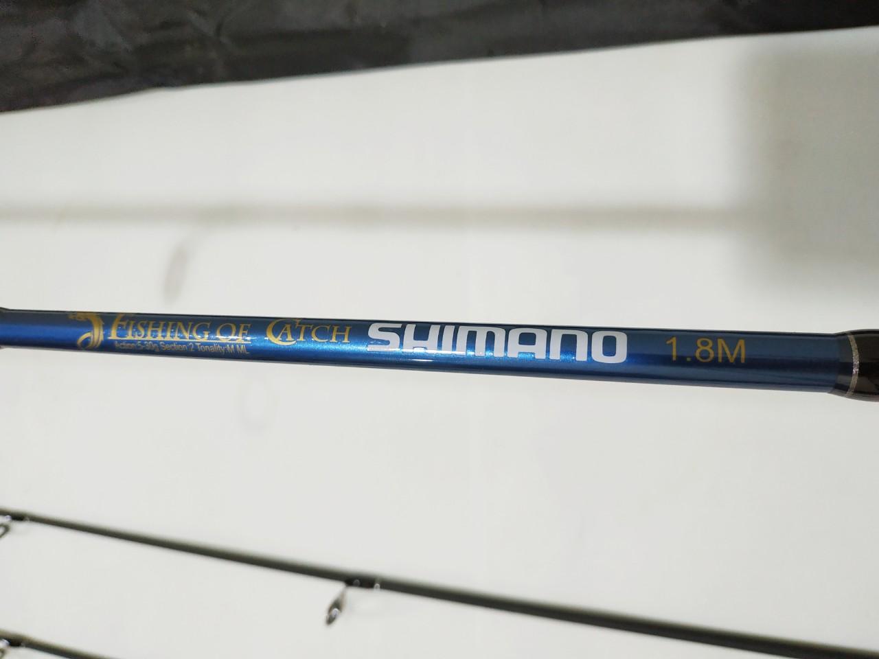 bộ cần câu cá shimano lure ul siêu dẻo kèm máy và phụ kiện