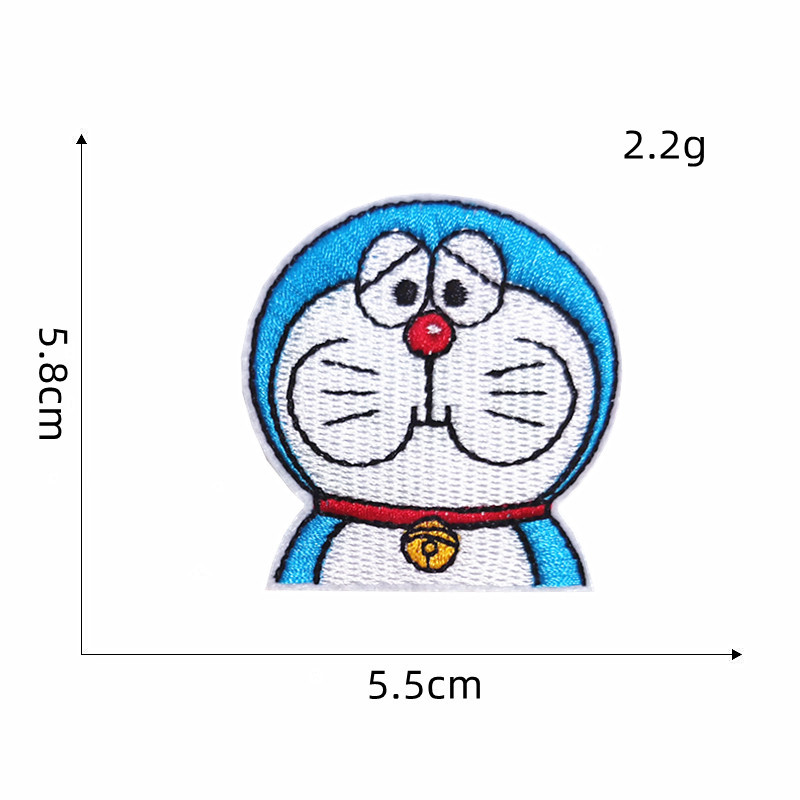 Sticker ủi hình doraemon Miếng Dán Áo hình doraemon