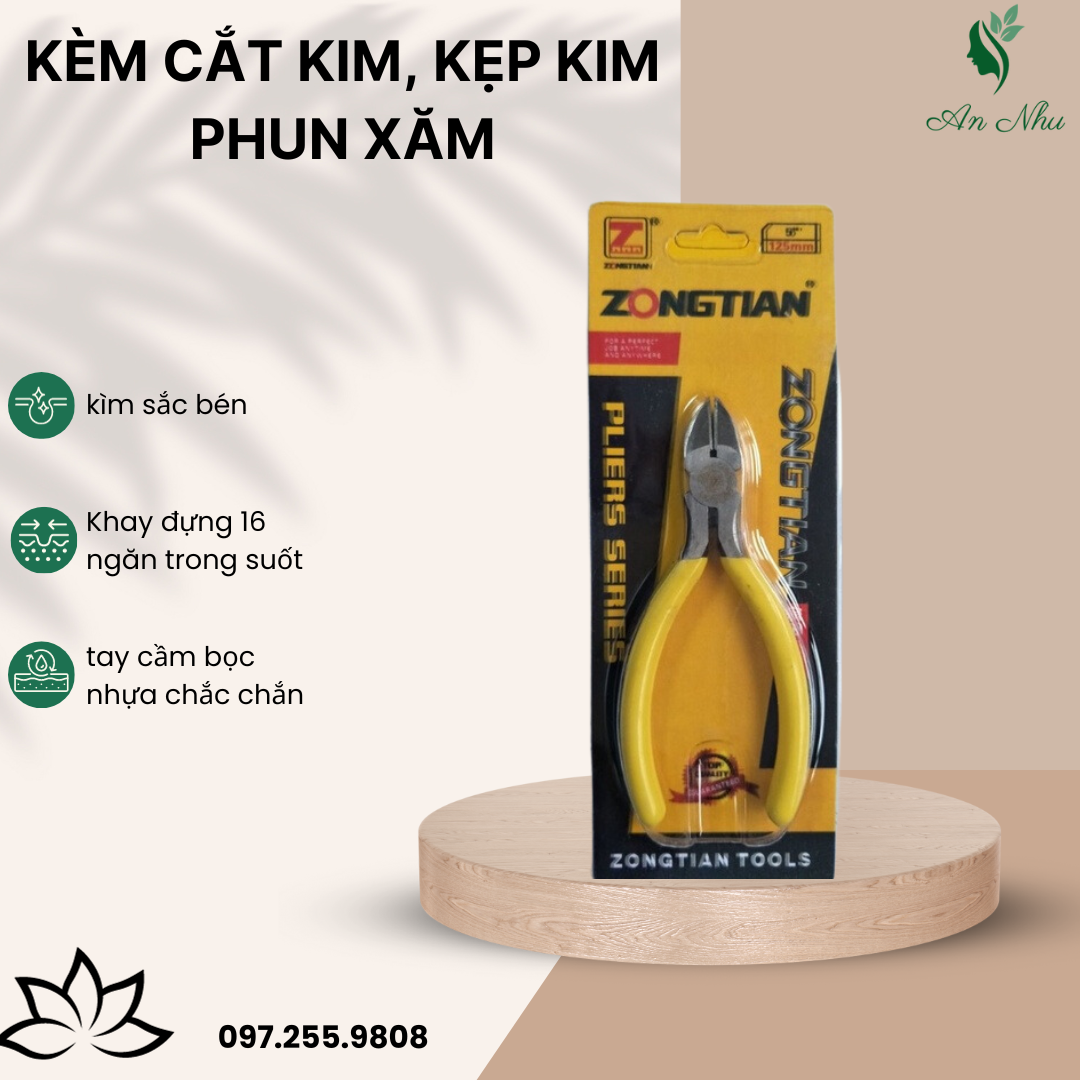 Kìm cắt kim phun xăm