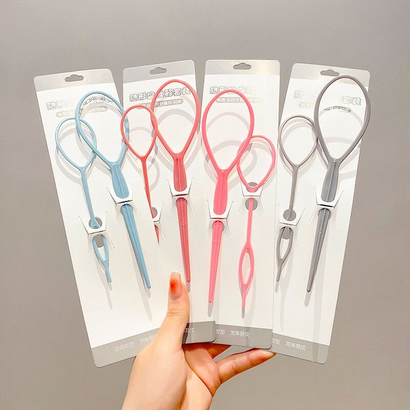 Bộ Dụng cụ Làm Tóc Đa Năng 4 Món - Sét Búi Tóc Đa Năng.