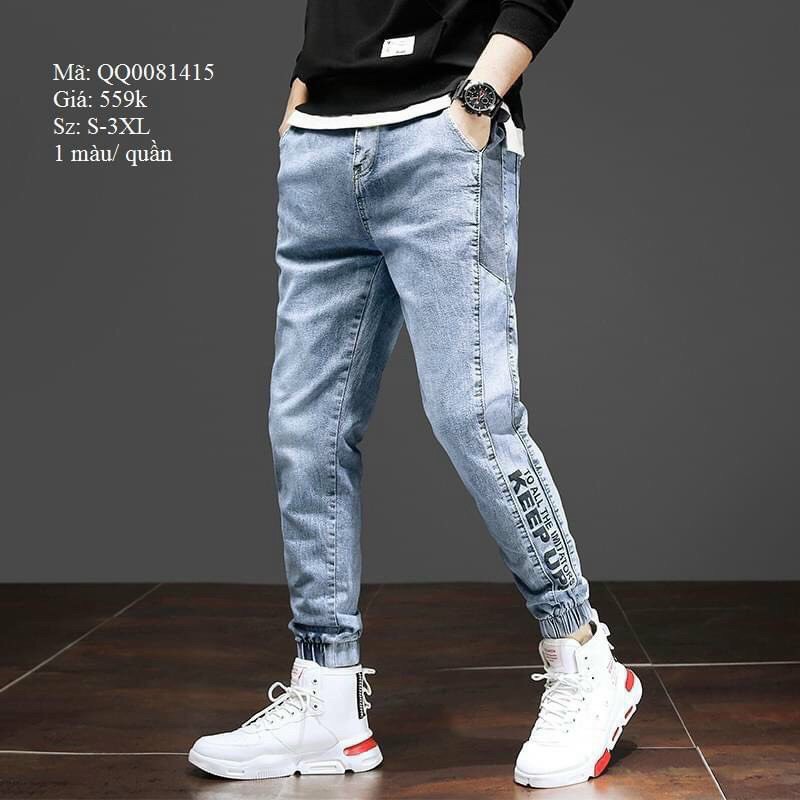 [HCM]Quần jean nam chất bò cao cấp thiết kế bo chân phong cách hàn quốc trẻ trung năng động Binstore94 BS698