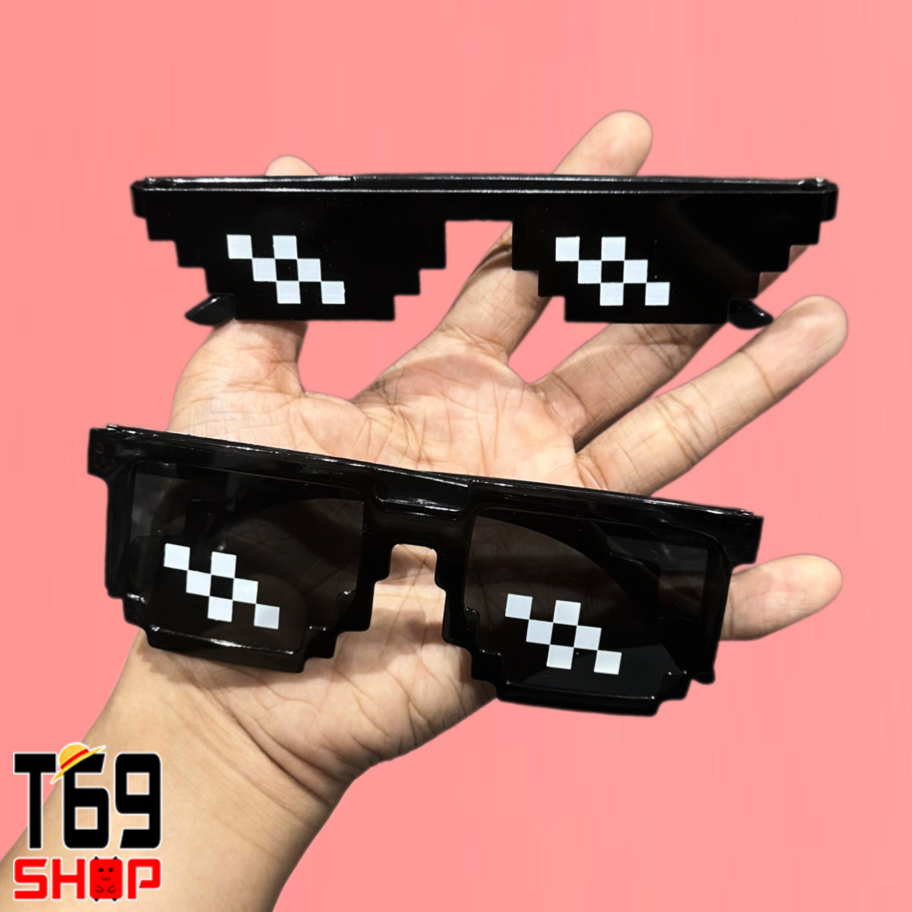 Mắt kính Thug Life Hot trend - Loại 6 chấm [T69 Shop]