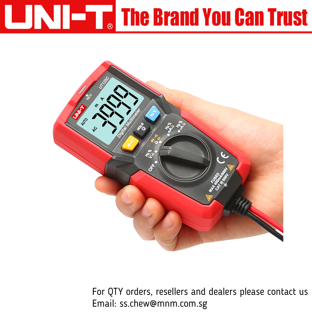 [HCM]UNI-T UT125C Pocket Size Digital Multimeter