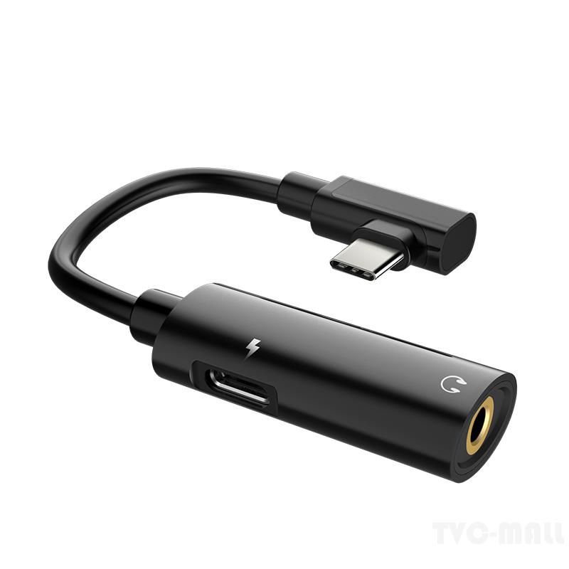 [HCM]Cáp chuyển đổi Hoco LS19 từ USB Type-C sang USB Type-C + Audio 3.5mm