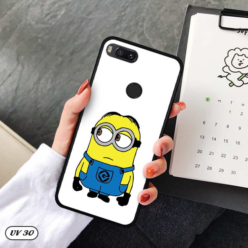 Ốp Xiaomi Mi A1 lưng nhám -ngộ nghĩnh