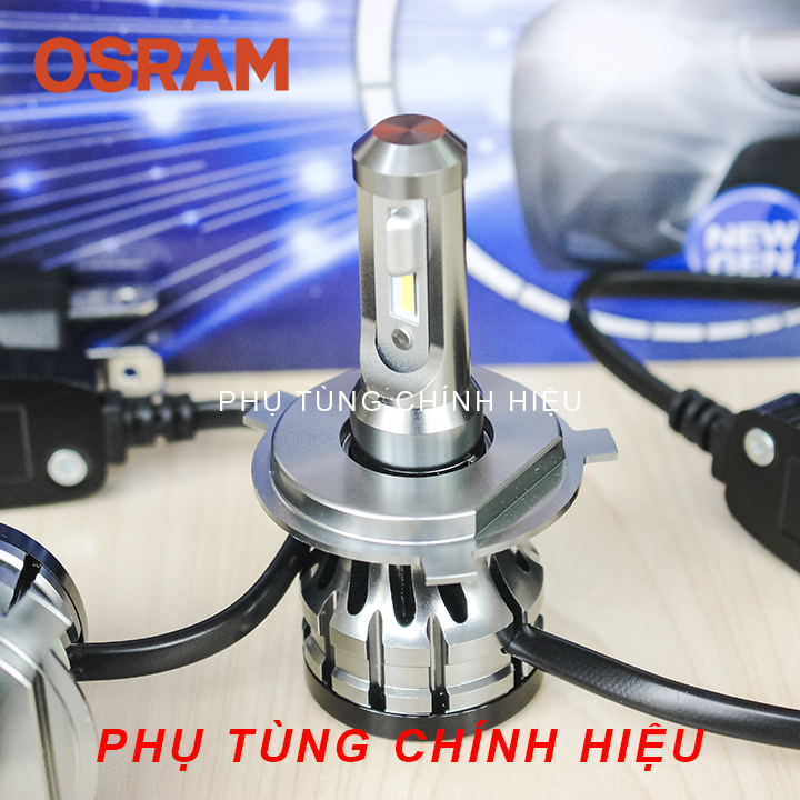 Bóng đèn LED OSRAM H4 xe Ô tô, Mô tô, SH, Air Blade, Wave RS, Exciter, Winner, Future, Sirius, Jupiter, Vision tăng sáng trắng (B6204CW)