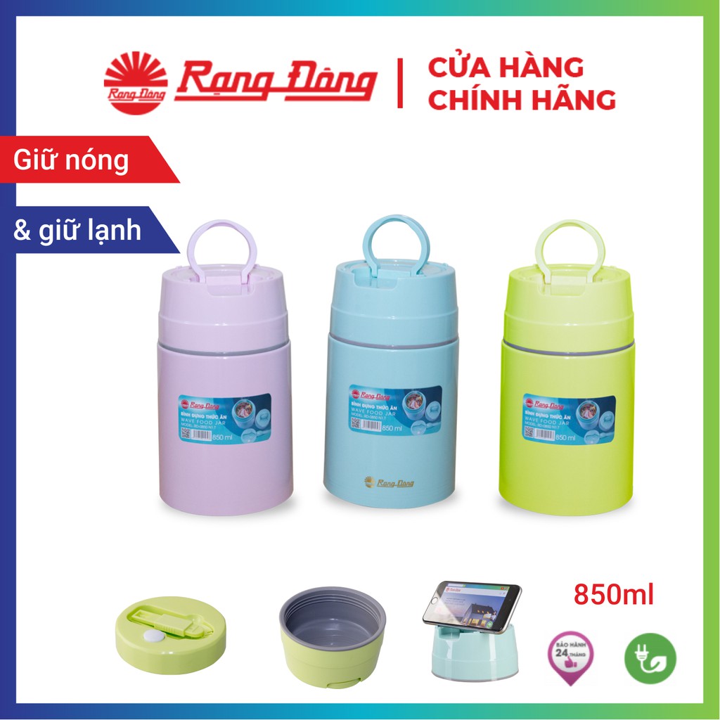 Bình phích đựng thức ăn nóng lạnh Rạng Đông RD 0850