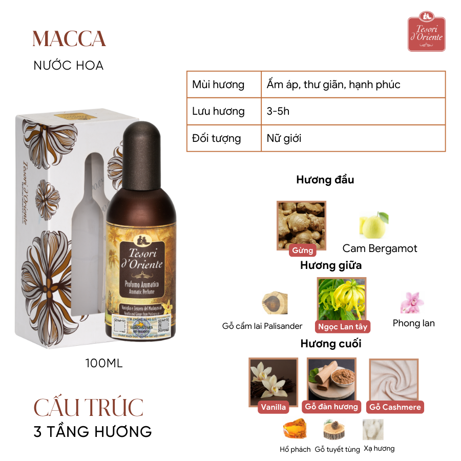 Nước hoa Tesori d'Oriente 100ml chính hãng