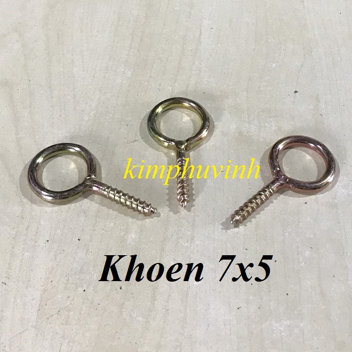 10 CÁI - KHOEN TRÒN - KHOEN VẶN VÍT - KHOEN MÓC MÀN
