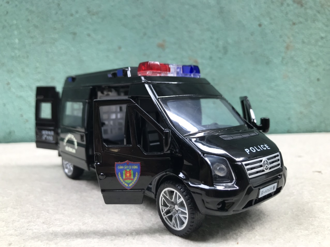 [HCM]Mô hình xe Police 110 1:32