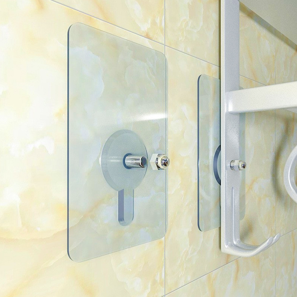 Combo 4 Miếng dính dán tường treo đồ không cần khoan