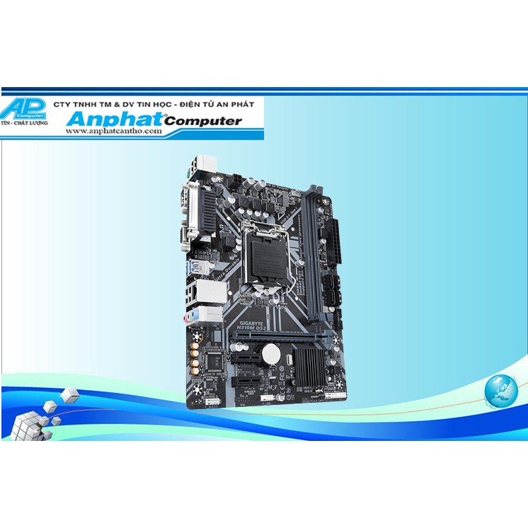 Bo mạch chủ main gigabyte h310m-ds2 - hàng công ty - bảo hành 36 tháng