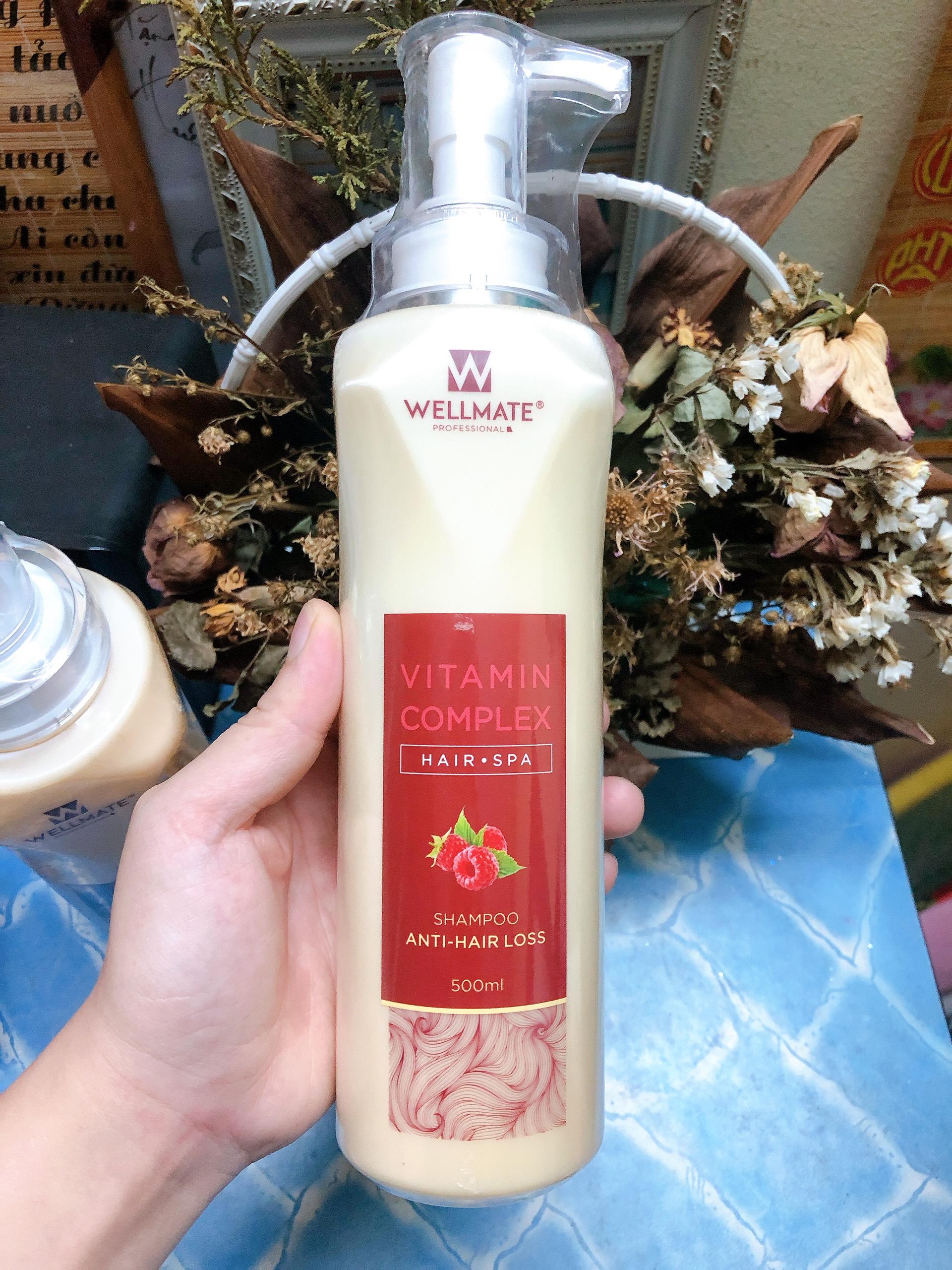 [HCM]Dầu gội chống rụng kích mọc tóc Wellmate 500ml