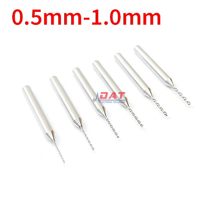 Mũi Khoan PCB Thép Vonfram 0.5mm - 1.0mm