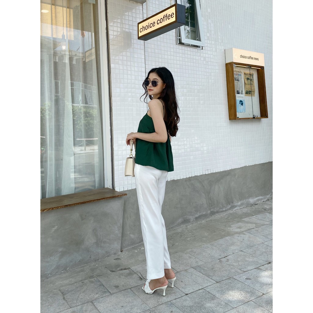 YU CHERRY | Áo nữ  Lili Silk Top YA368