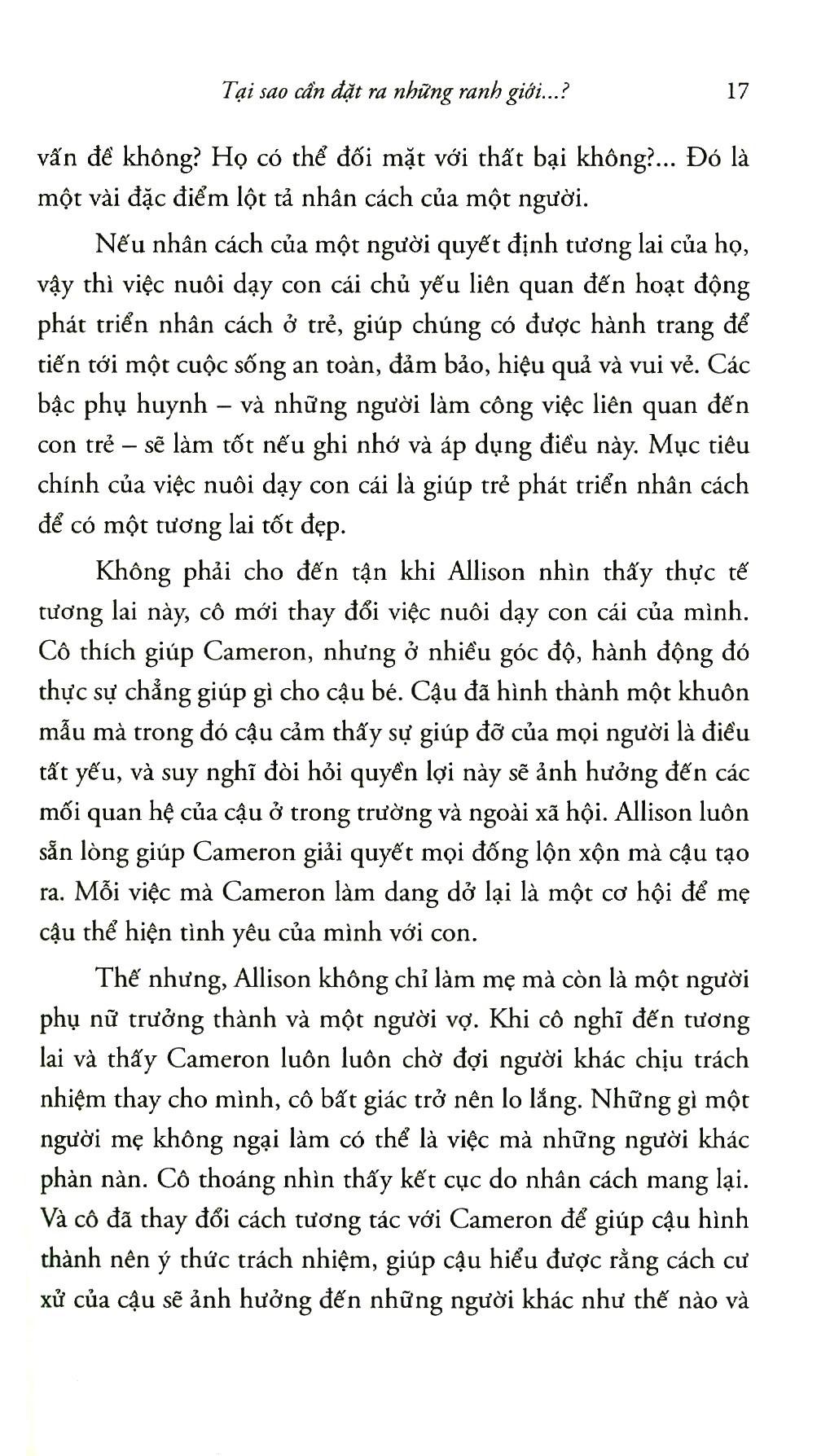 Sách - Giới hạn cho con bạn