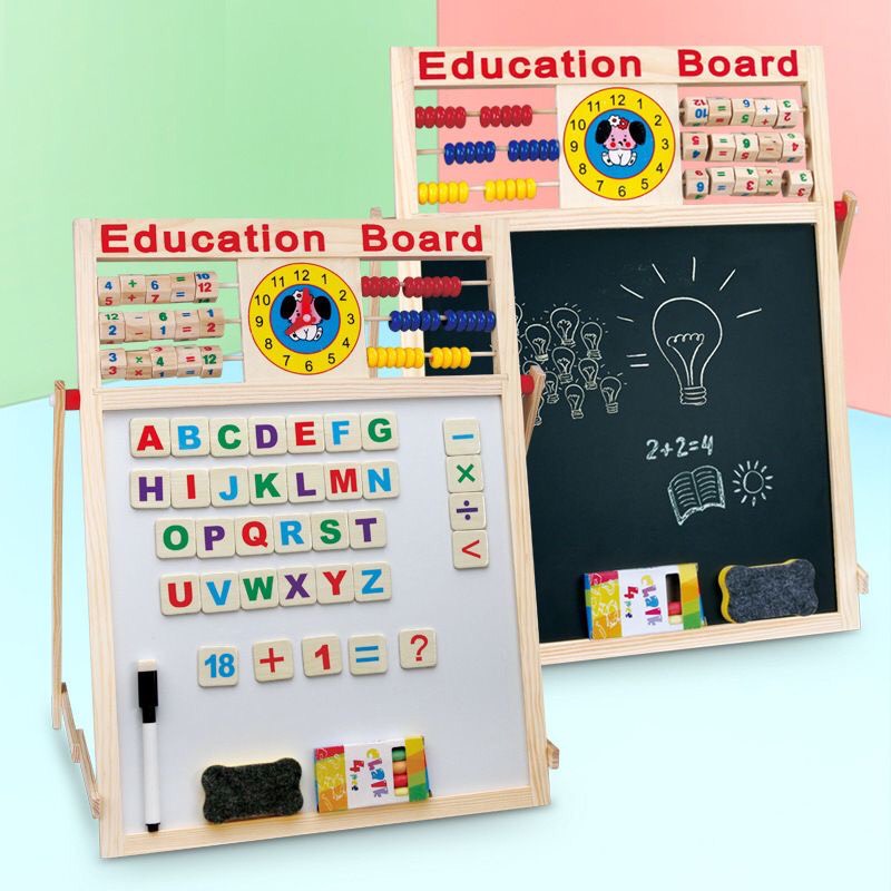 Bảng Edu chữ và số nam châm 2 mặt