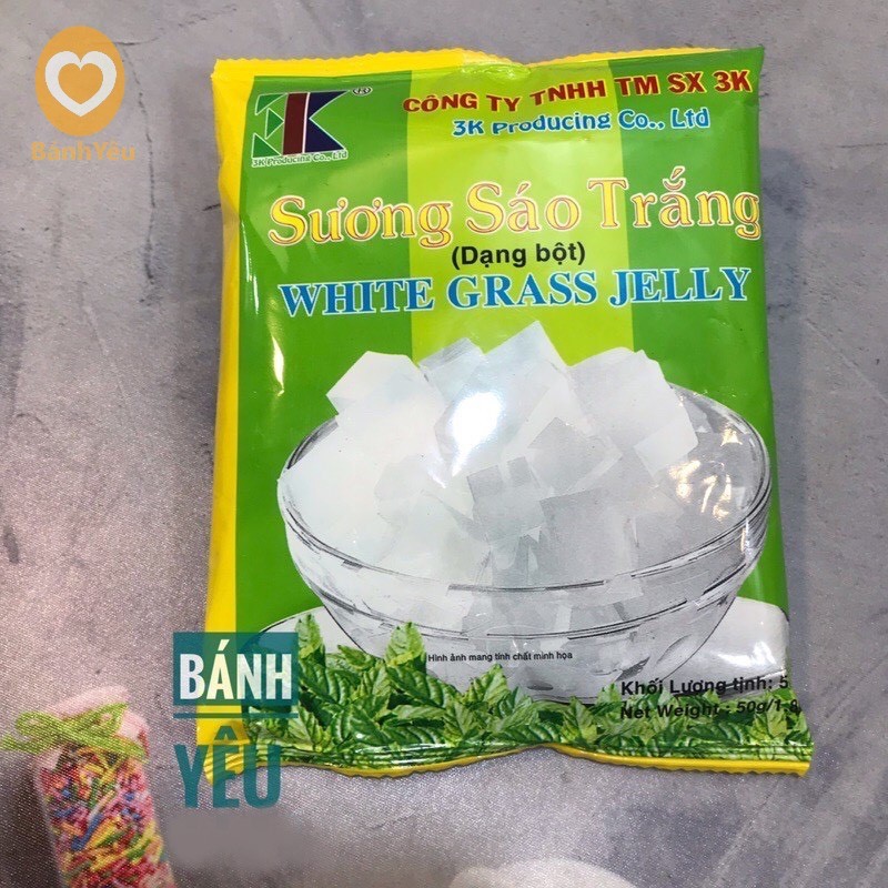 Bột Sương Sáo Trắng 50g