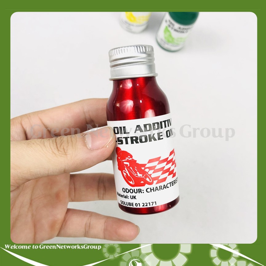 Tinh dầu thơm xe 2 thì - Phụ gia pha nhớt không đóng cặn cho xe xipo yaz nova Greennetworks ( Mùi Bò cụng )